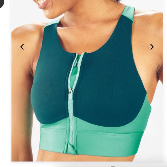 Fabletics Other - Fabletics Ella High-Impact Zip Front Sports Bra